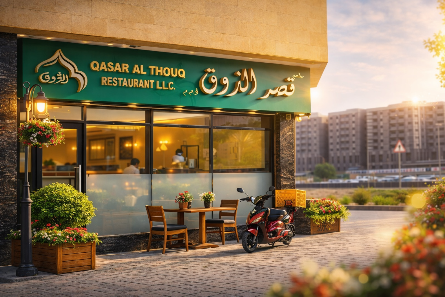 Qasar Al Thouq Restaurant Interior - Authentic Pakistani Restaurant in Sharjah UAE - مطعم قصرالذوق